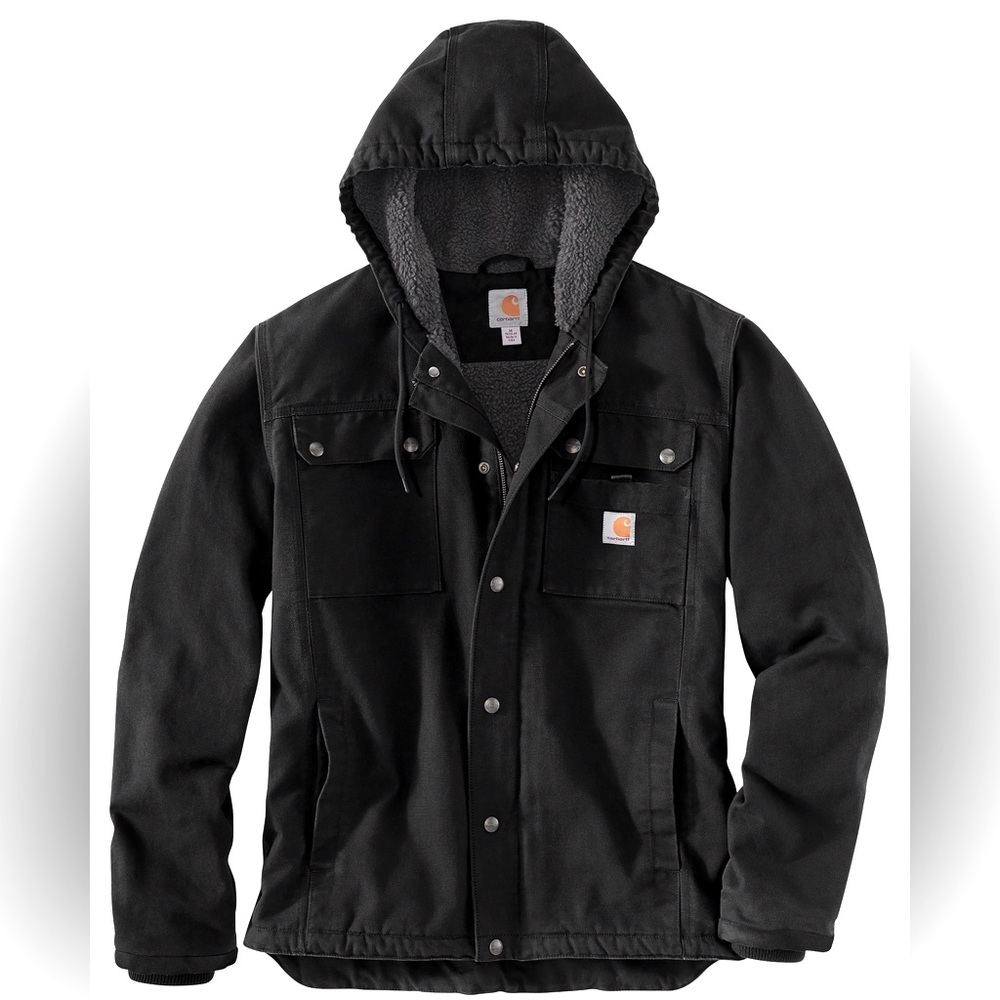 Carhartt RELAXED FIT WASHED DUCK SHERPA-LINED UTILITY JACKET